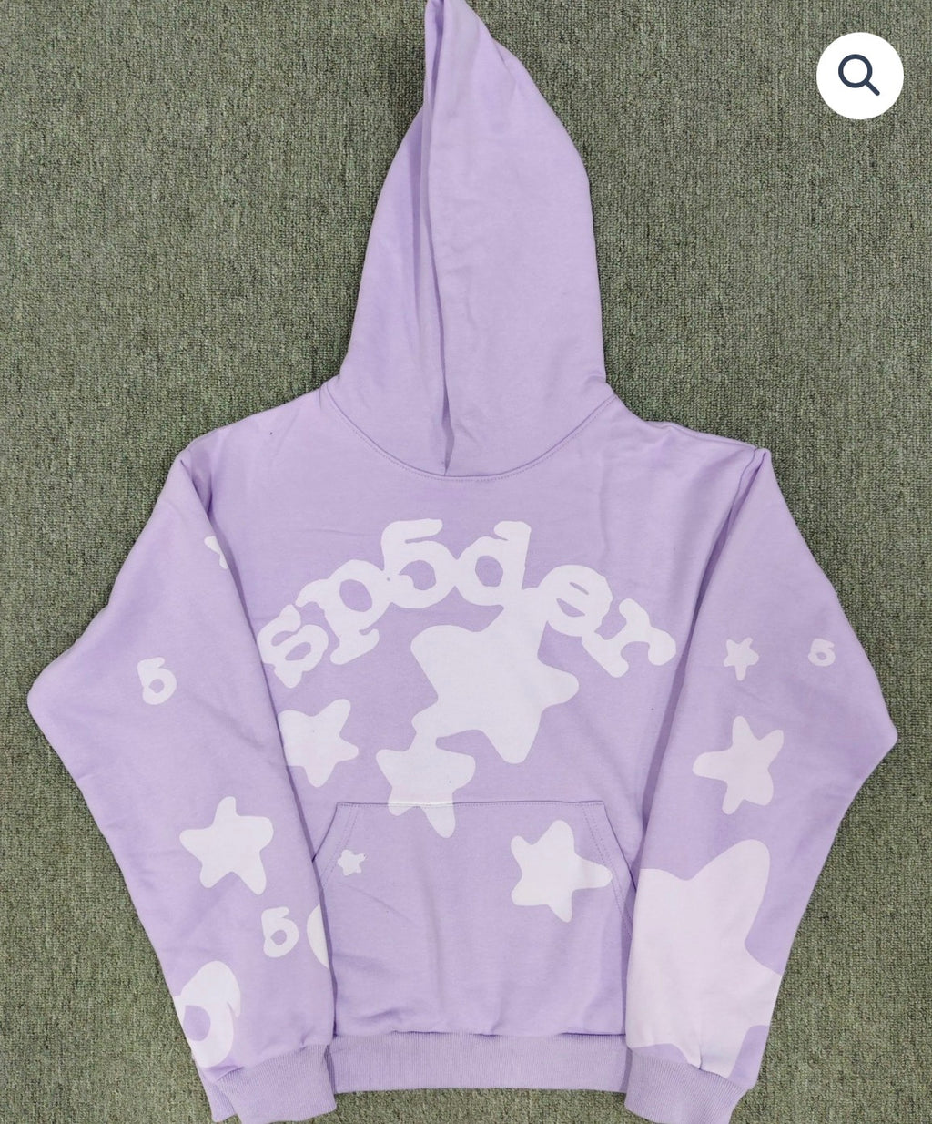 Lavender Sp5der Hoodie