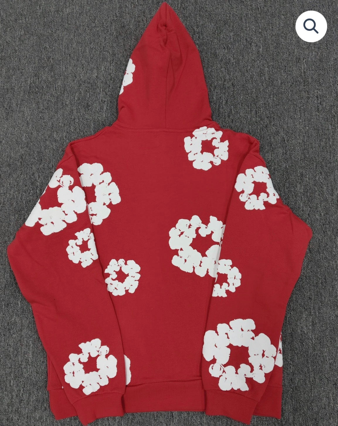 Red Denim Tears Hoodie