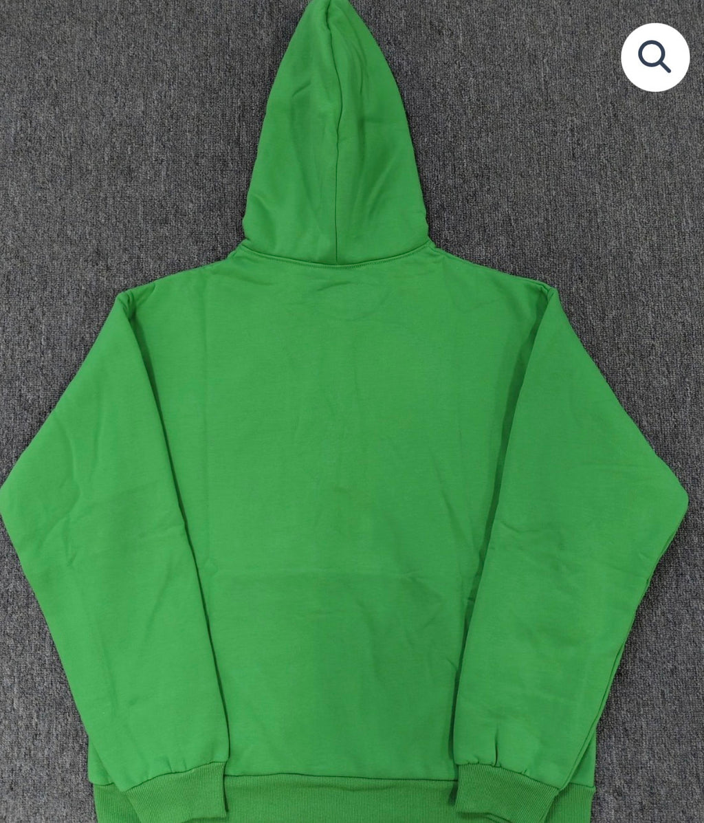 Green OG Web Sp5der Hoodie