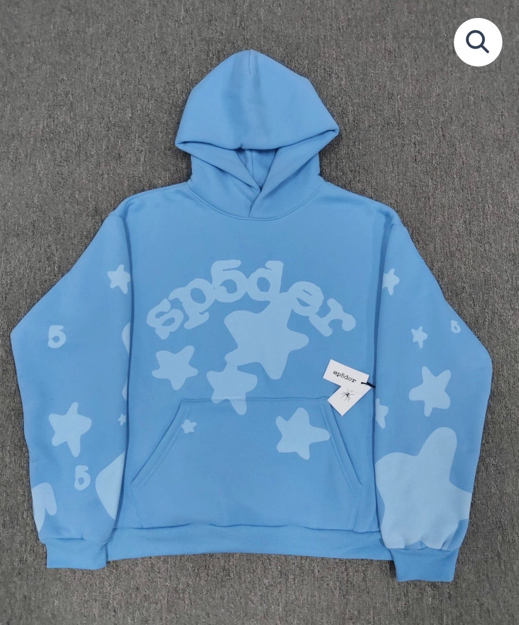 Blue Sp5der Hoodie
