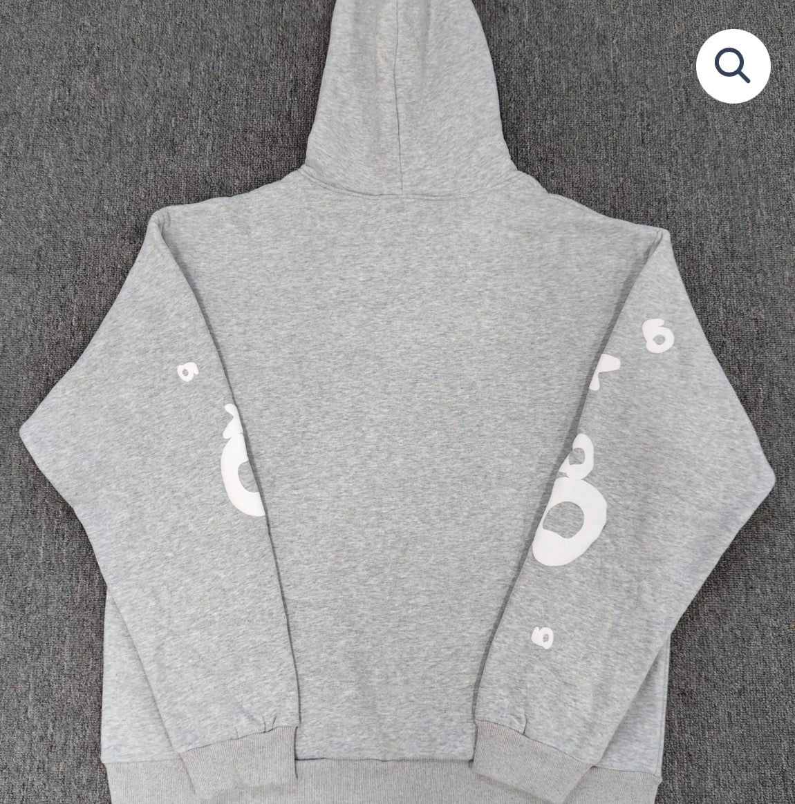 Grey Sp5der Hoodie