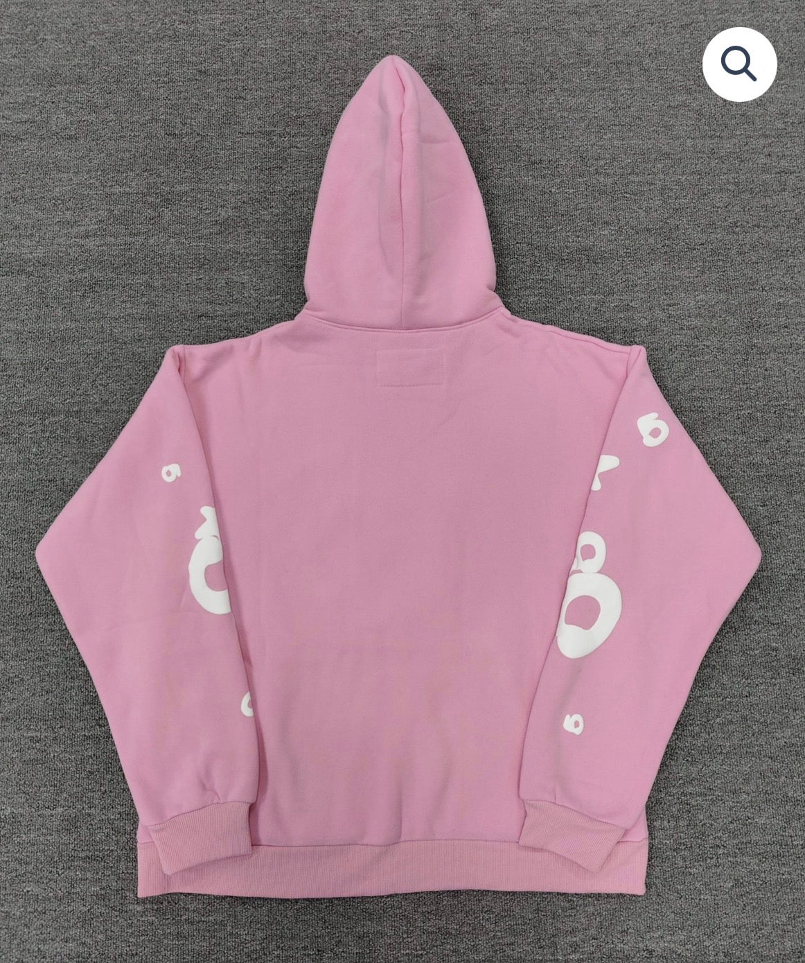 Pink/White Sp5der Hoodie