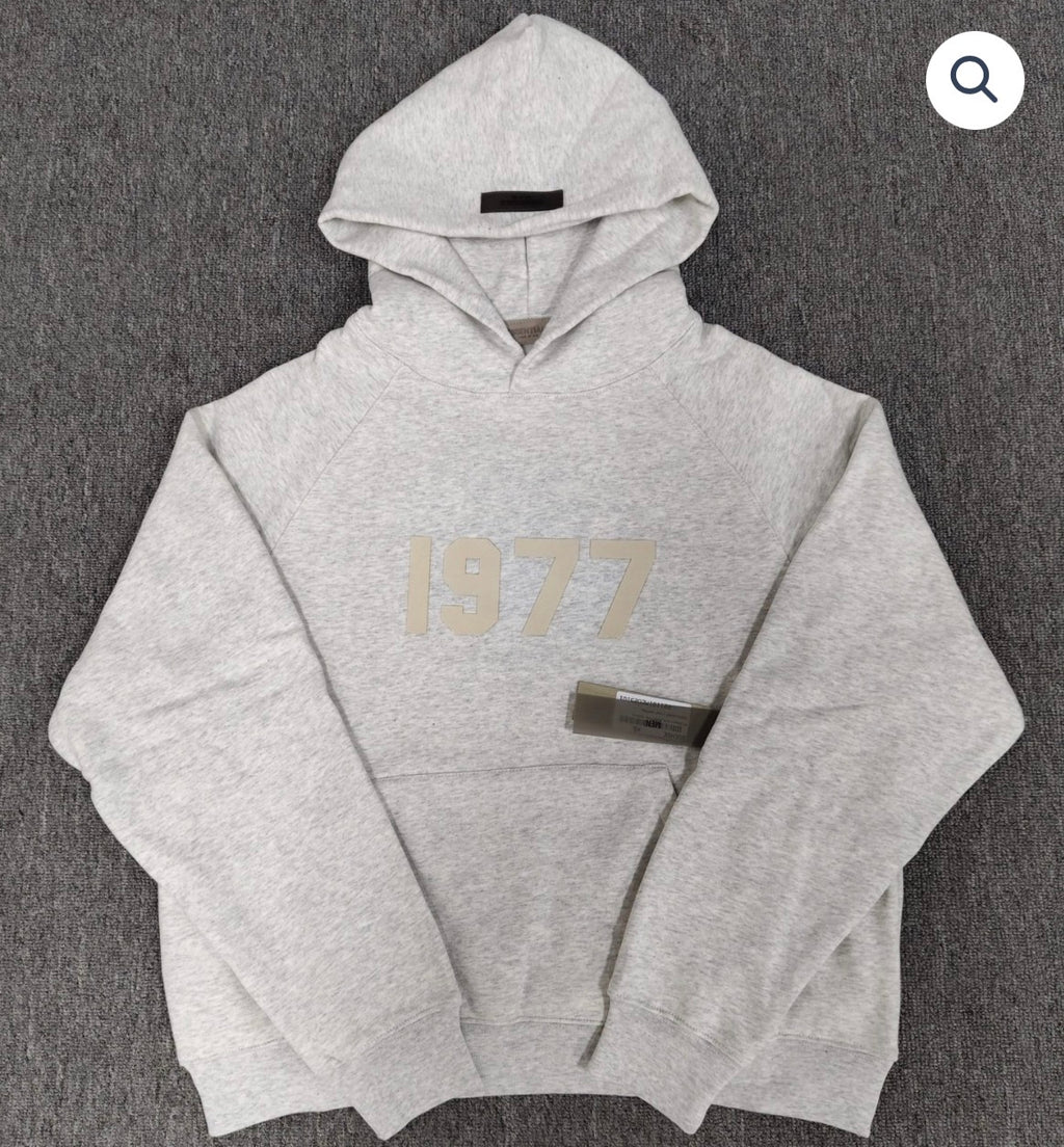 Light Oatmeal FOG 1977 Essentials Hoodie