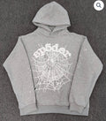 Grey OG Web Sp5der Hoodie