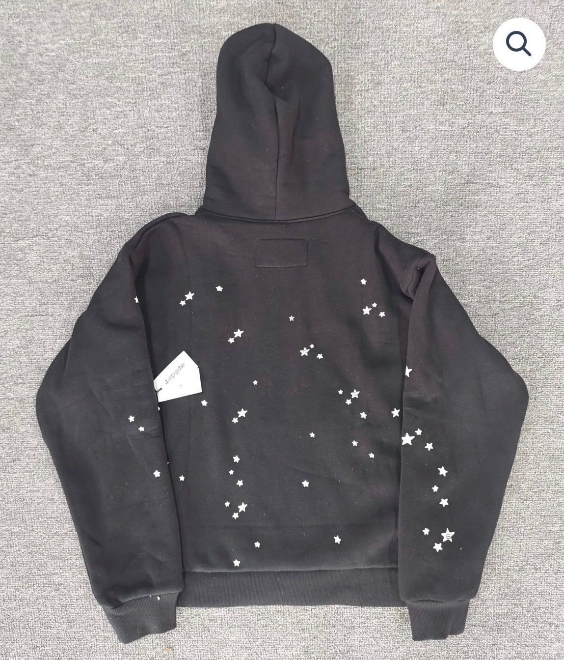 Black Jeffery Sp5der Hoodie – SUPYRA