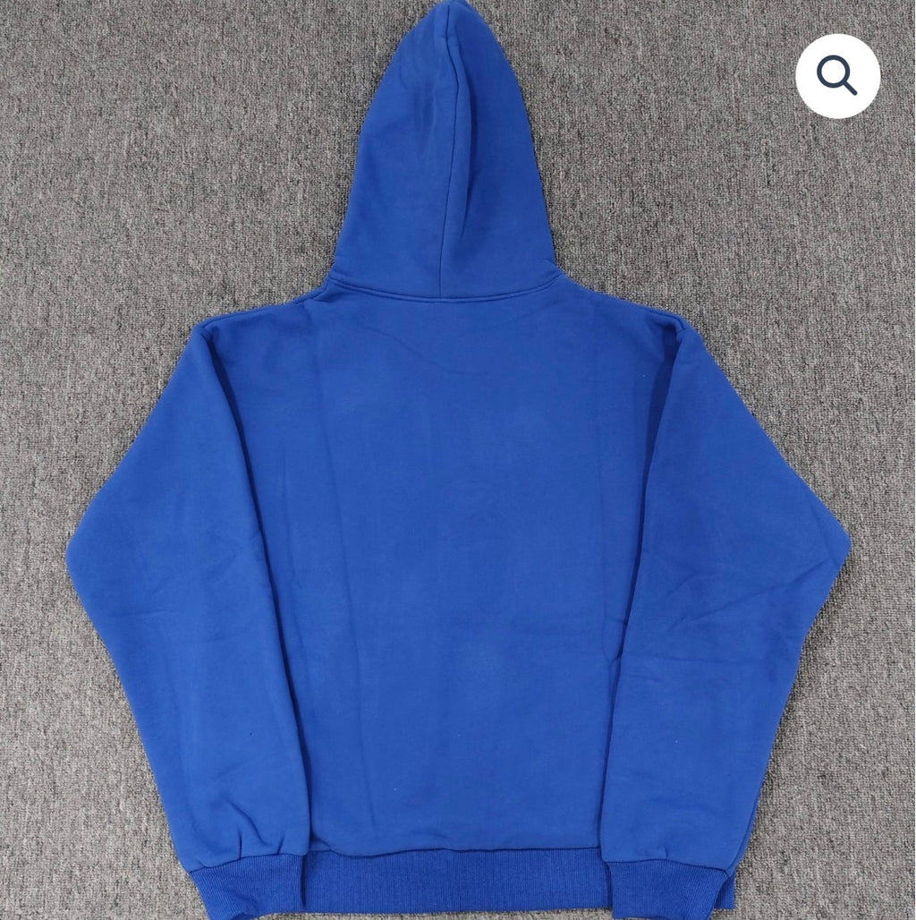 Blue/White Sp5der Hoodie
