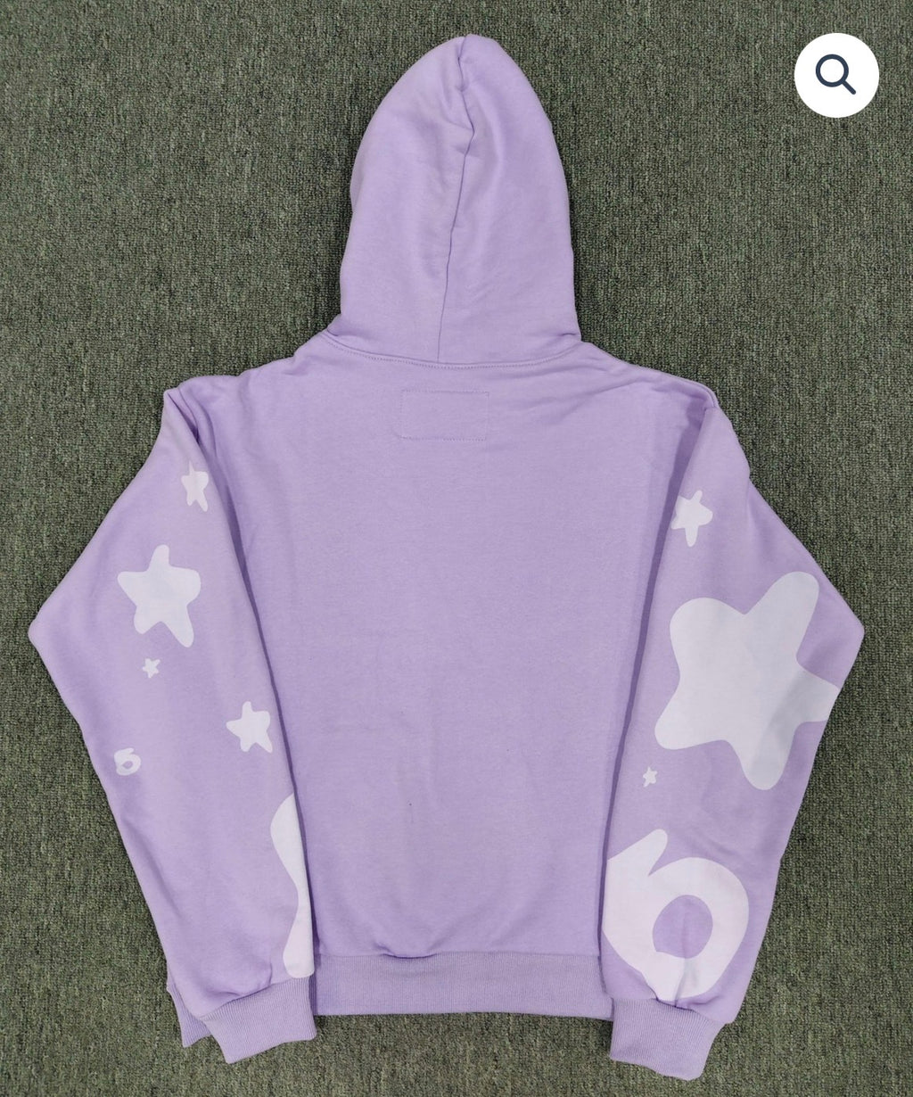 Lavender Sp5der Hoodie