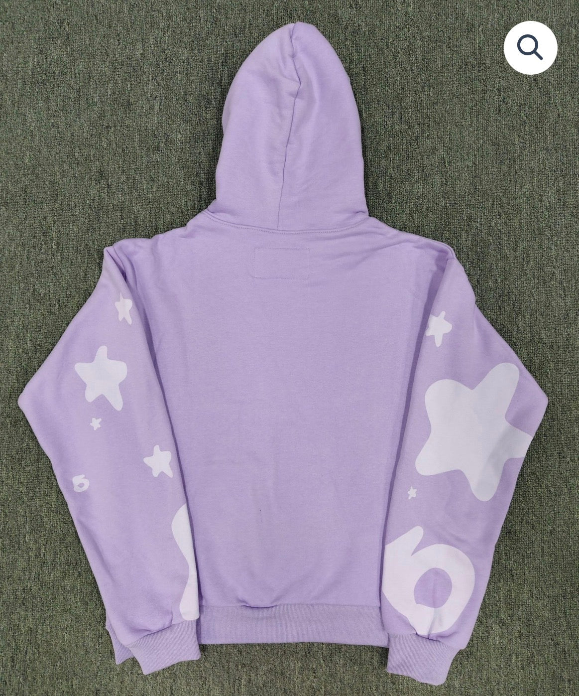 Lavender Sp5der Hoodie