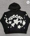 Black/White Sp5der Hoodie