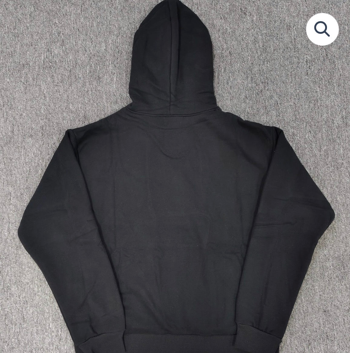 Black/Red Rhinestone Spider Hoodie