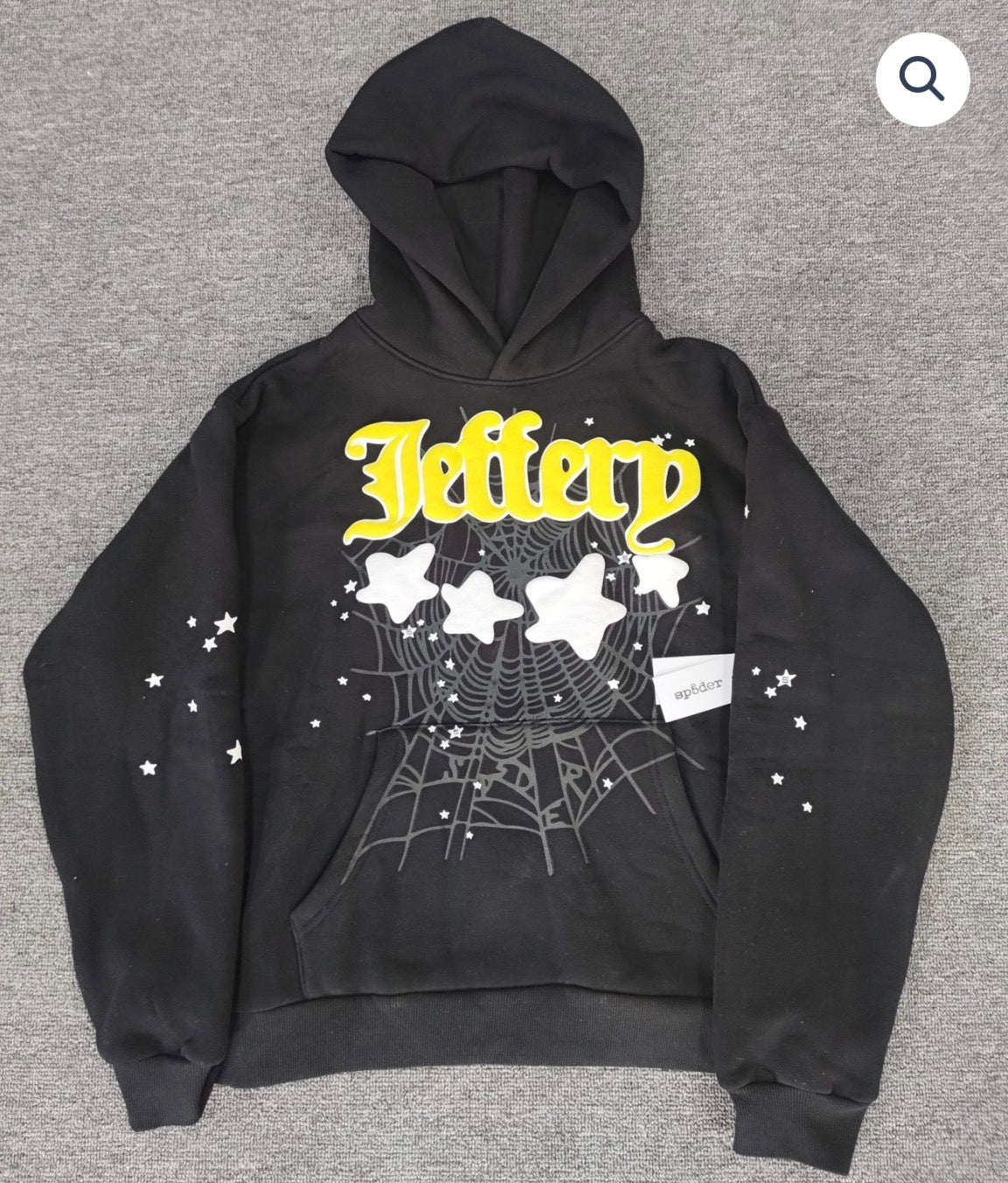 Black Jeffery Sp5der Hoodie