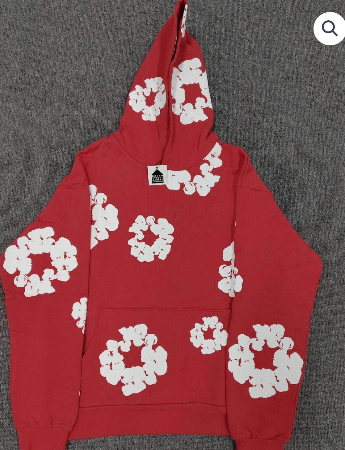 Red Denim Tears Hoodie
