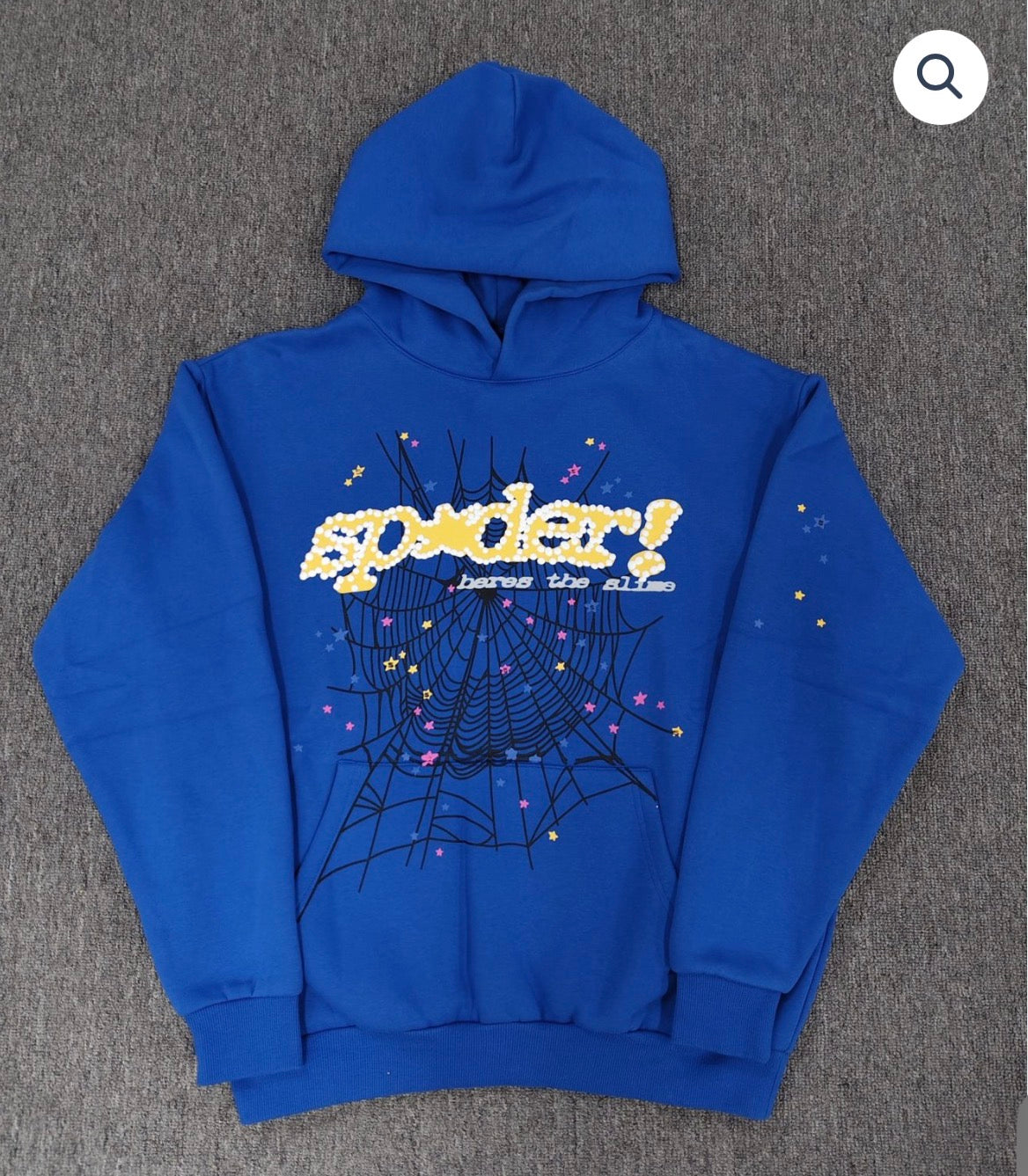 Blue Spyder Hoodie