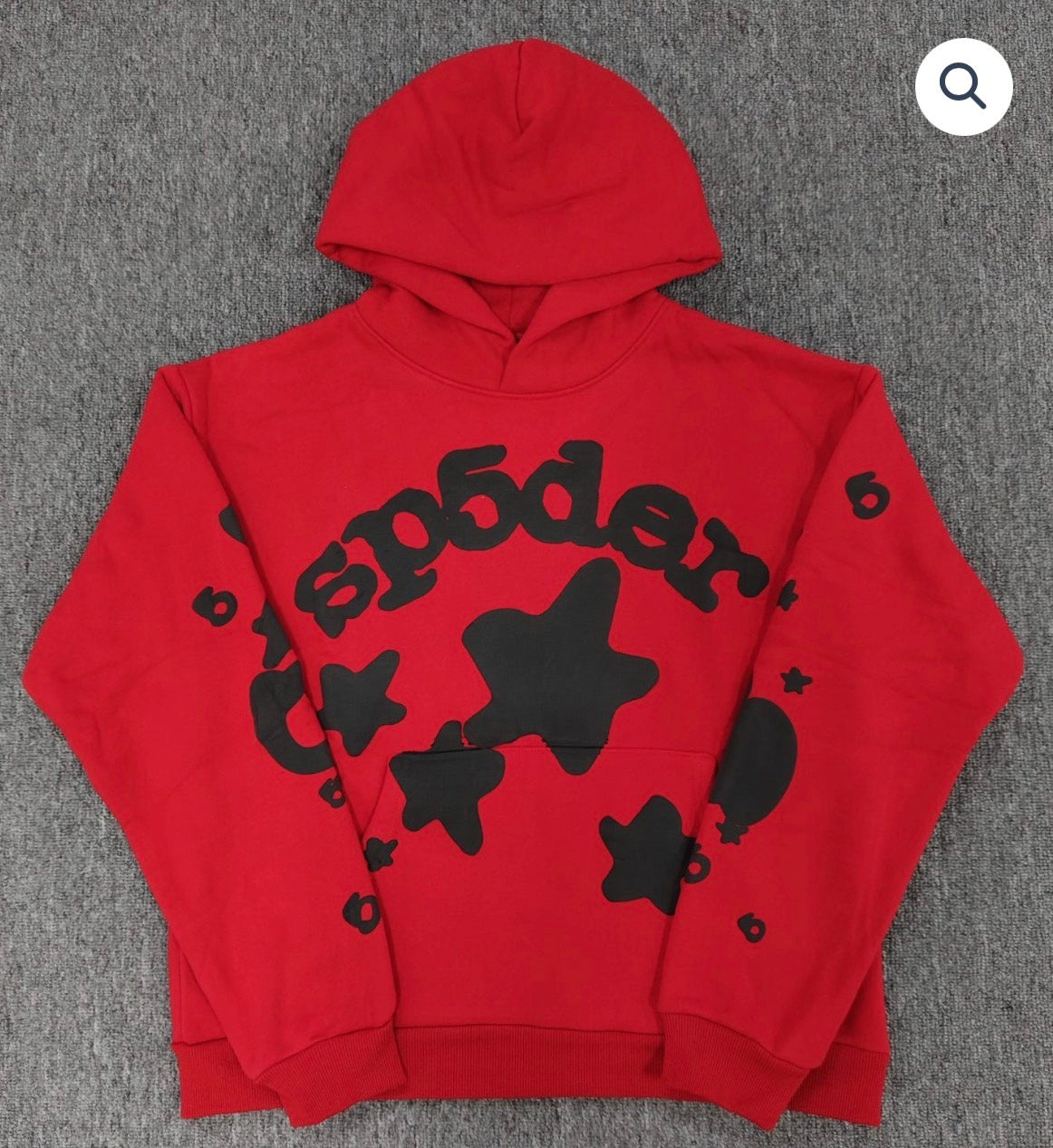 Red/Black Sp5der Hoodie
