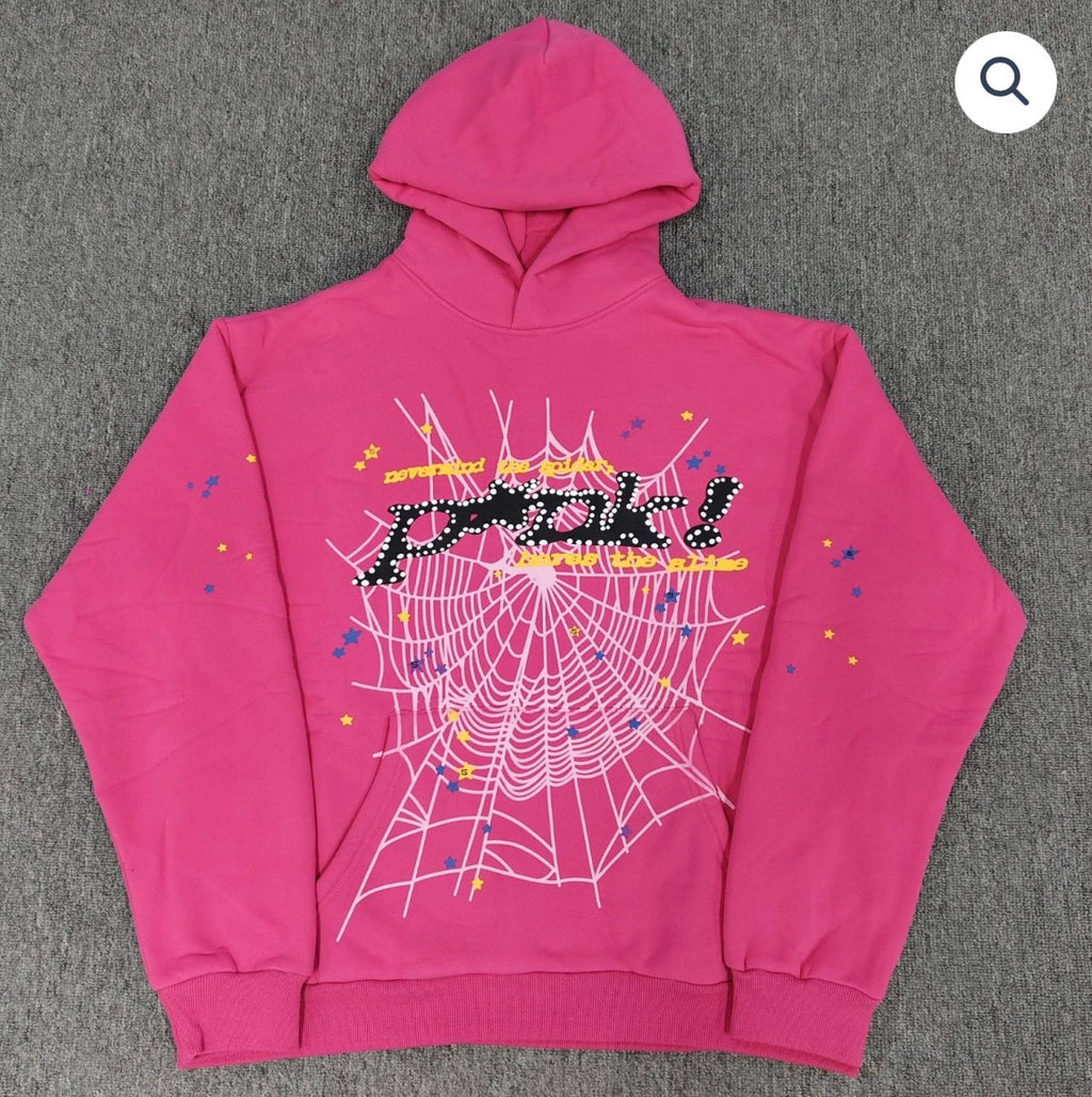 Pink Spyder Hoodie