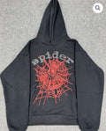 Black/Red Spider Hoodie