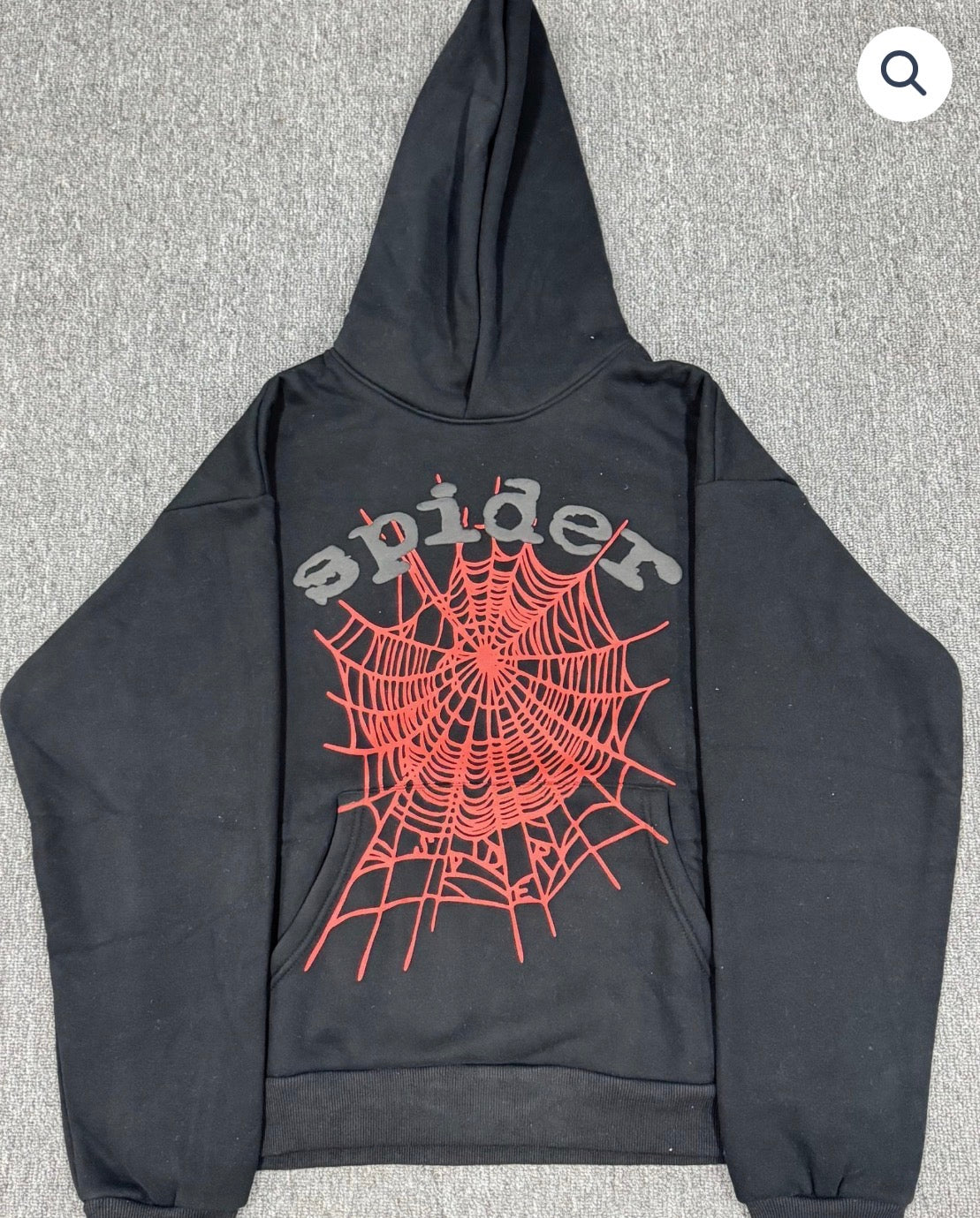 Black/Red Spider Hoodie