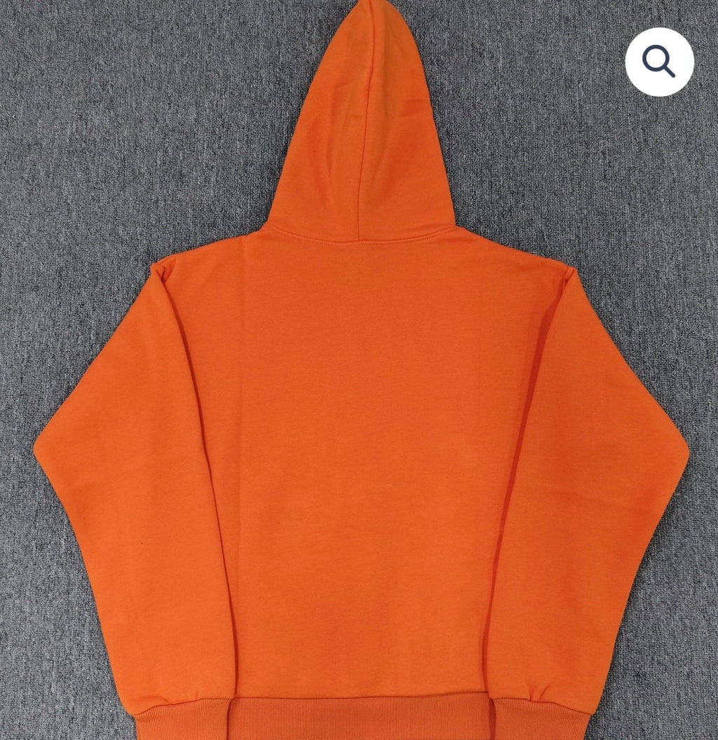 Orange/White Sp5der Hoodie
