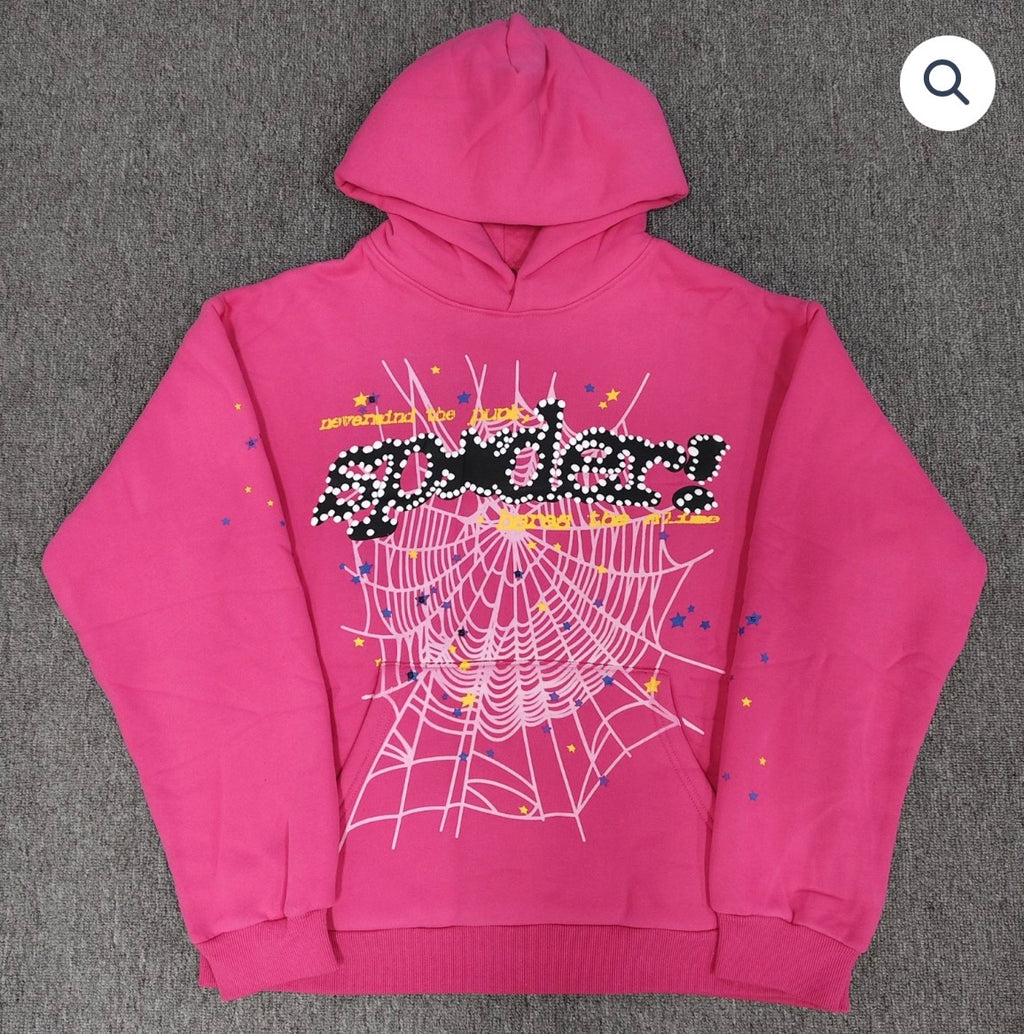 Pink Spyder Hoodie