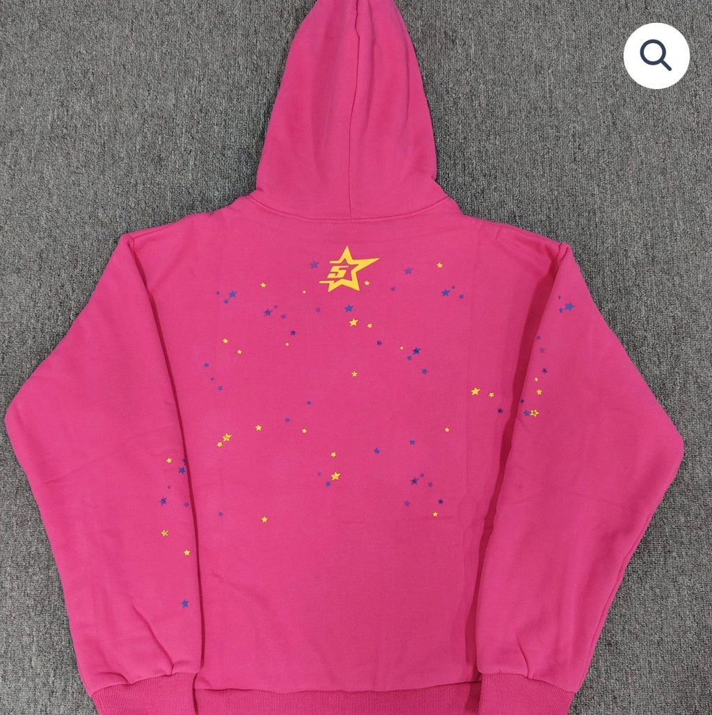Pink Spyder Hoodie