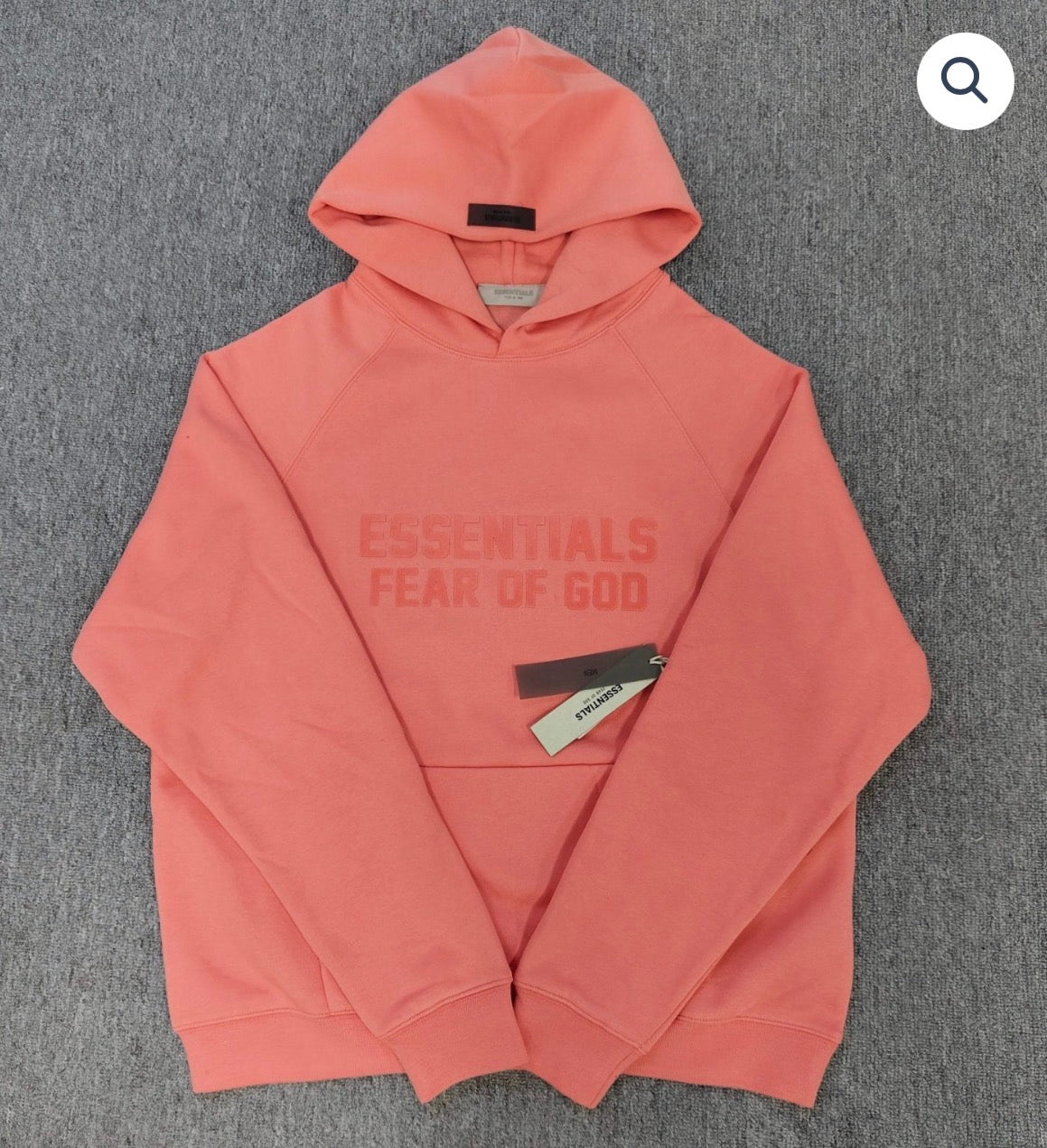 Orange FOG Essentials Hoodie