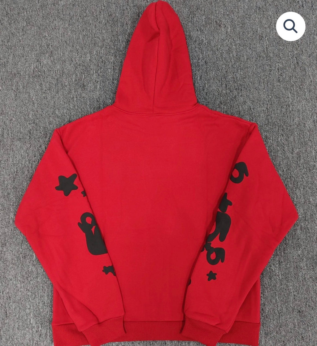 Red/Black Sp5der Hoodie