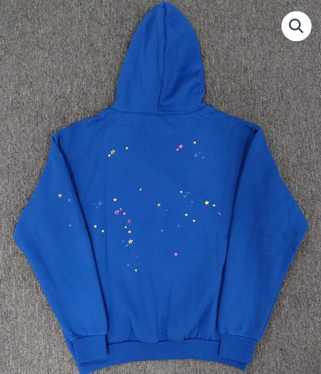 Blue Spyder Hoodie