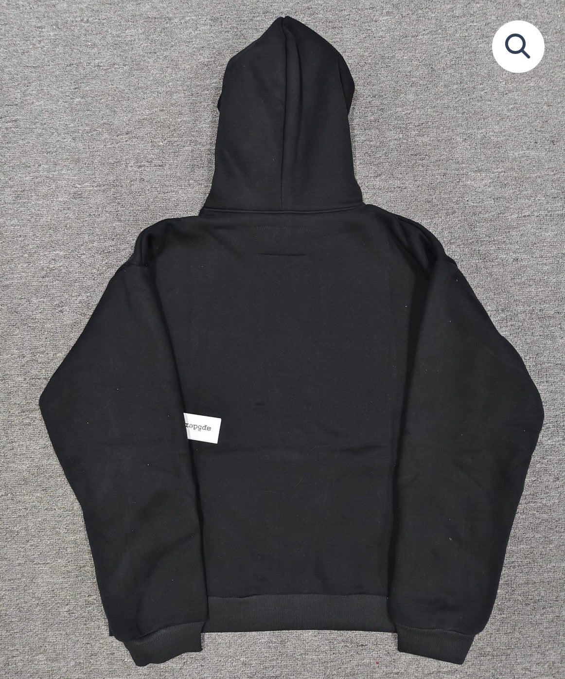Phantom Black Sp5der Hoodie