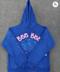 Blue/Pink OG Web Sp5der Hoodie