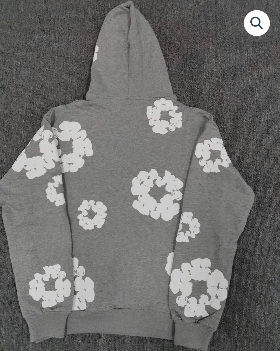 Grey Denim Tears Hoodie