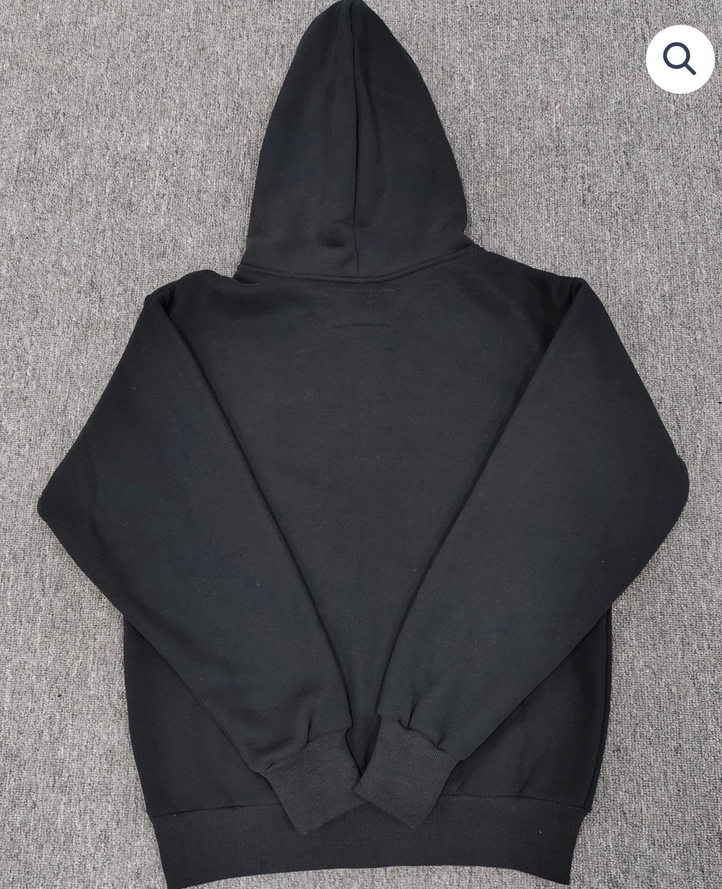 Phantom Black Rhinestone Zip Up