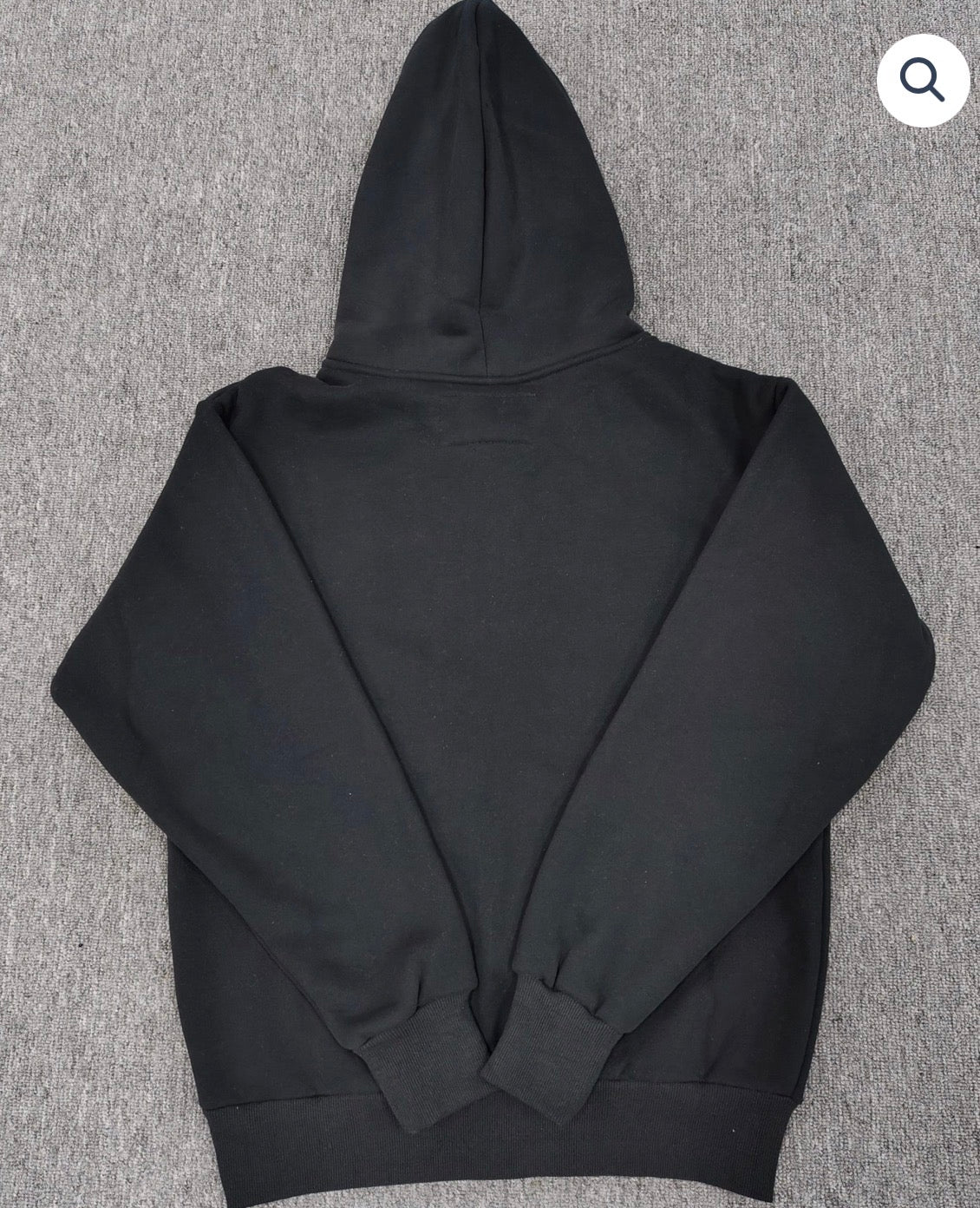 Phantom Black Rhinestone Zip Up