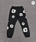 Black/White Denim Tears Pants