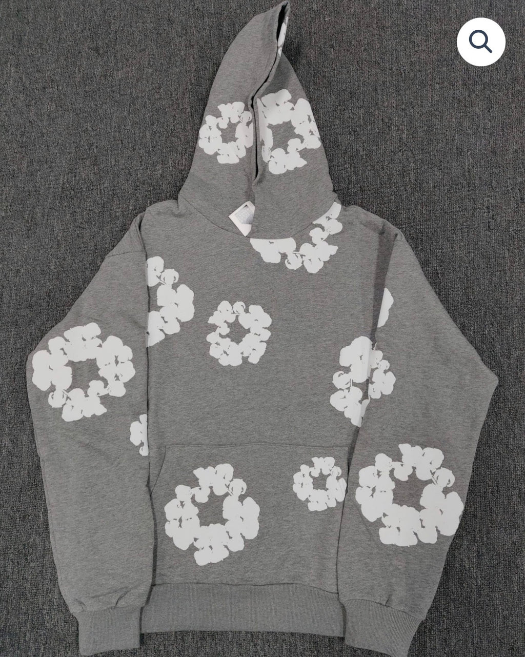 Grey Denim Tears Hoodie