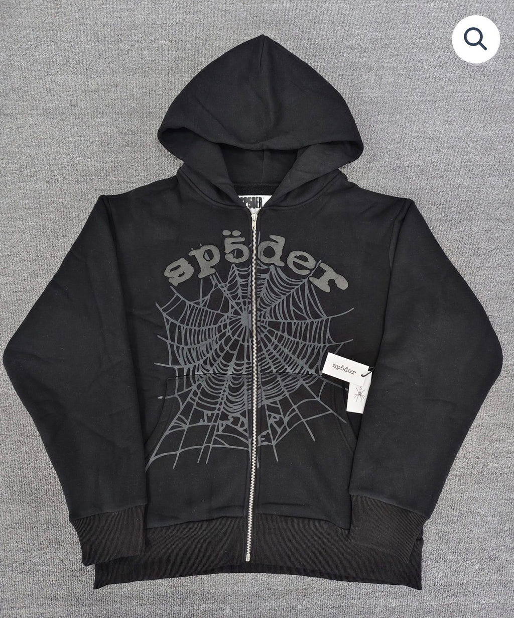 Phantom Black Zip Up