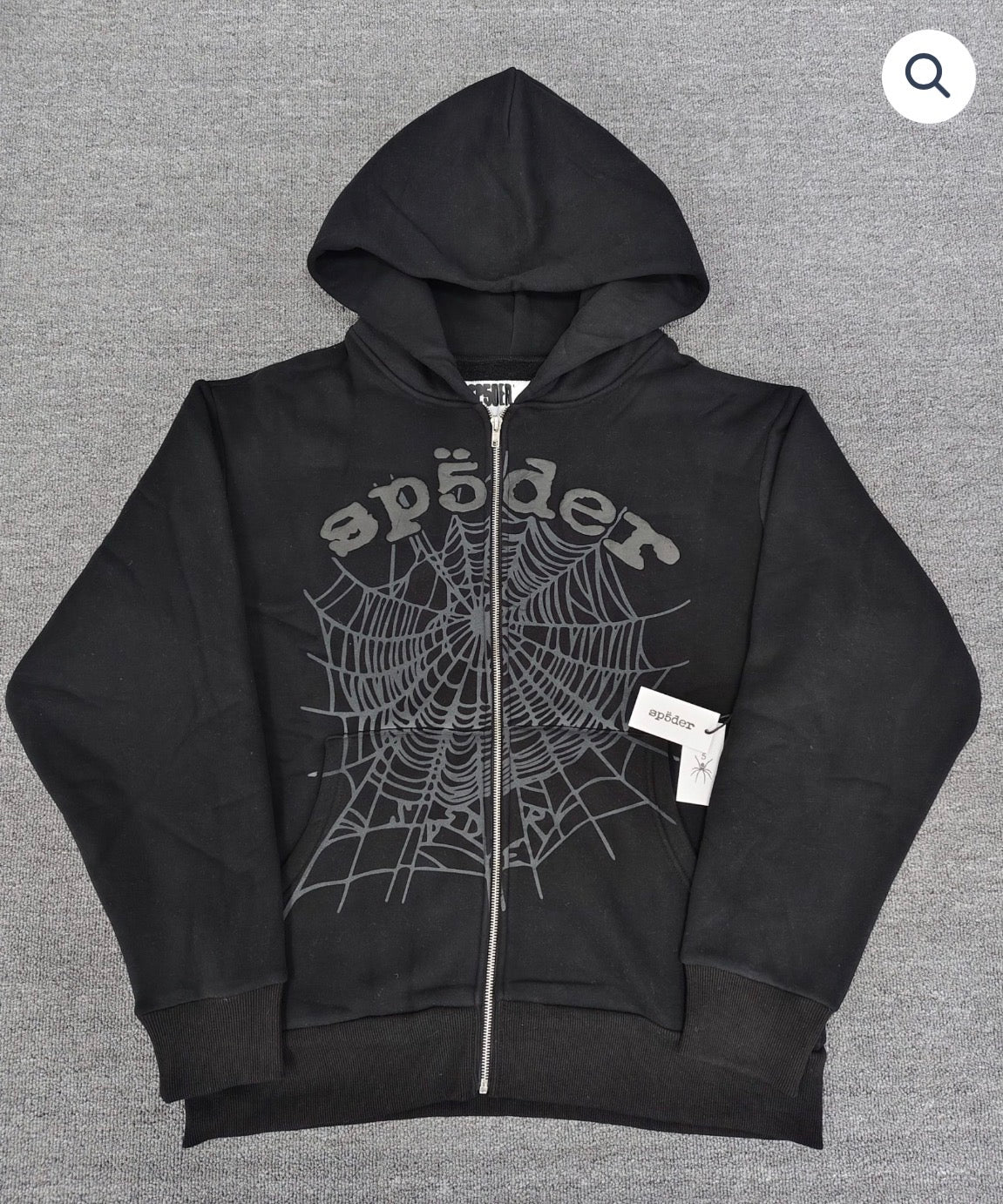 Phantom Black Zip Up