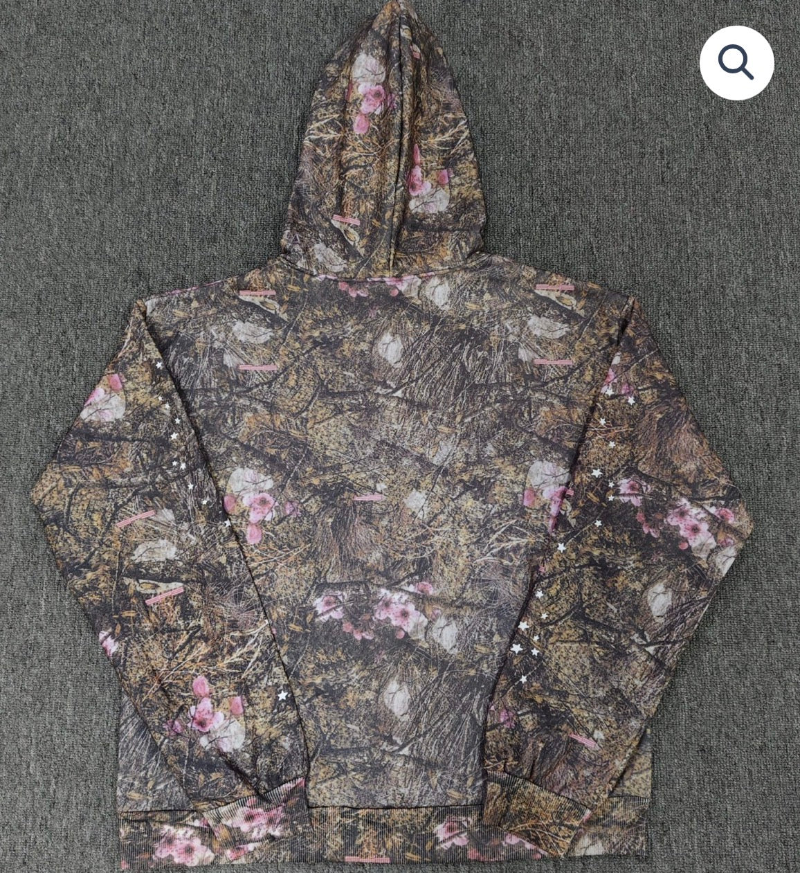 Camo Blossoms Sp5der Hoodie
