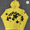 Yellow/Black Sp5der Hoodie
