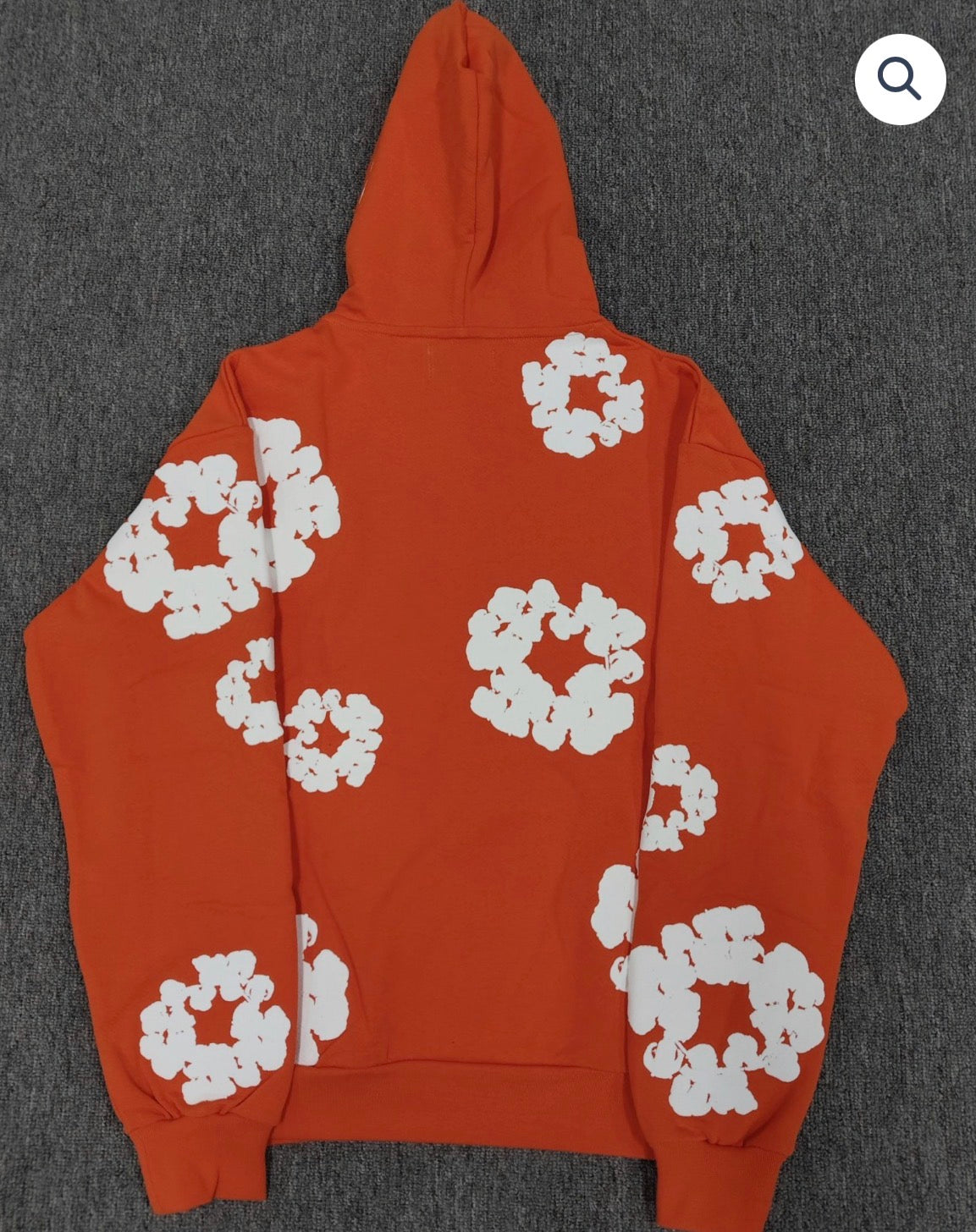 Orange Denim Tears Hoodies