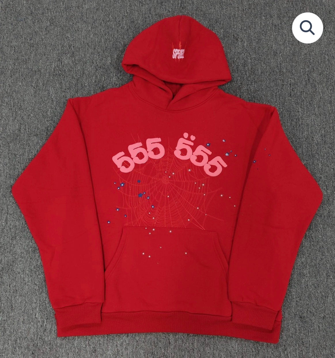 Red/Pink Sp5der Hoodie