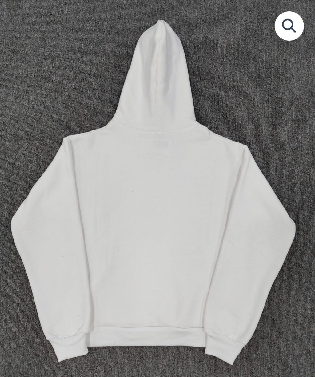 Gradient White OG Web V2 Sp5der Hoodie
