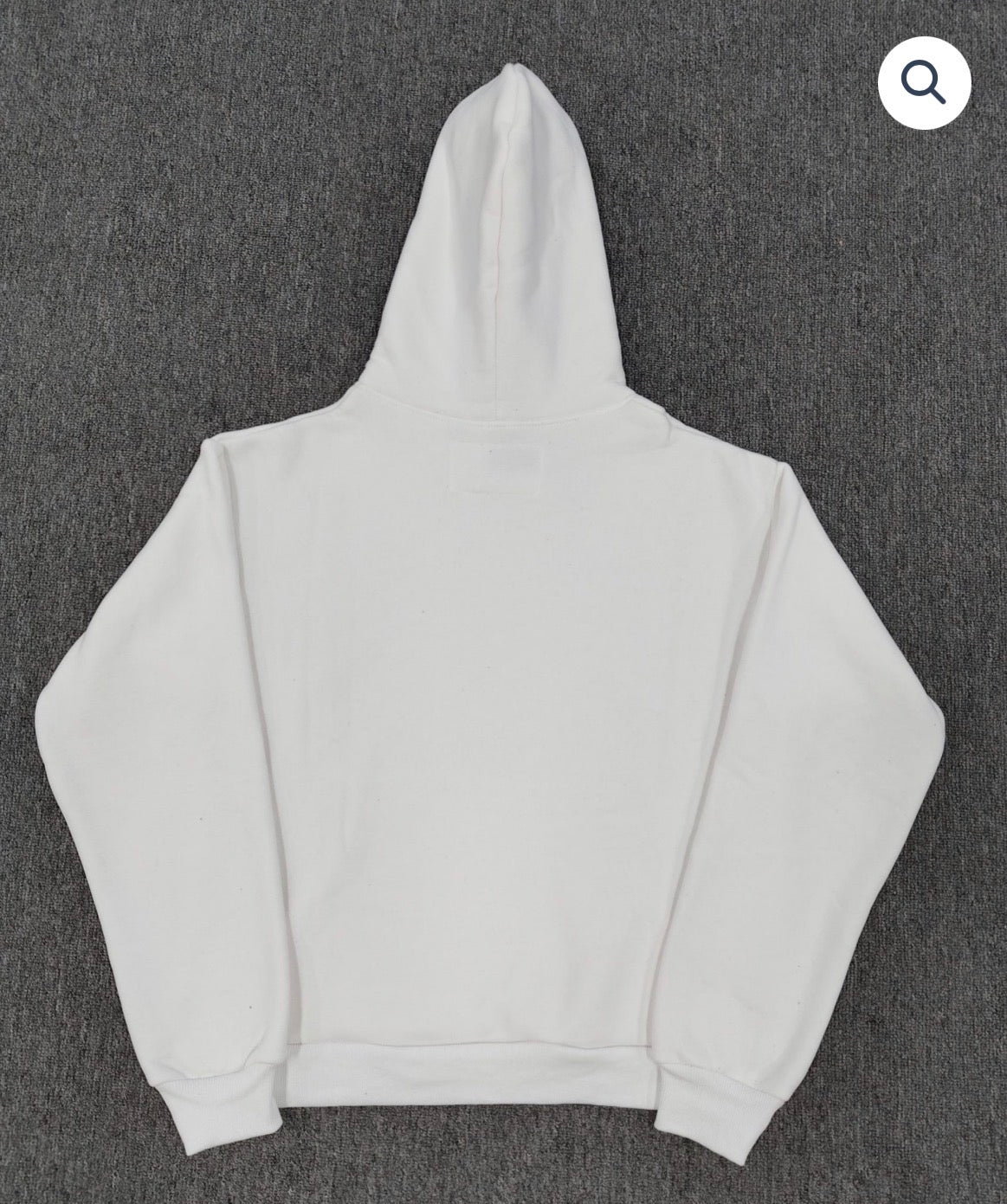 Gradient White OG Web V2 Sp5der Hoodie