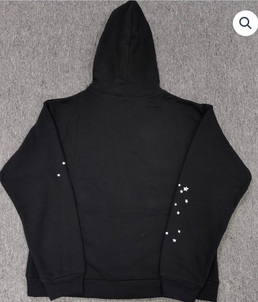 Black OG Web Sp5der Hoodie