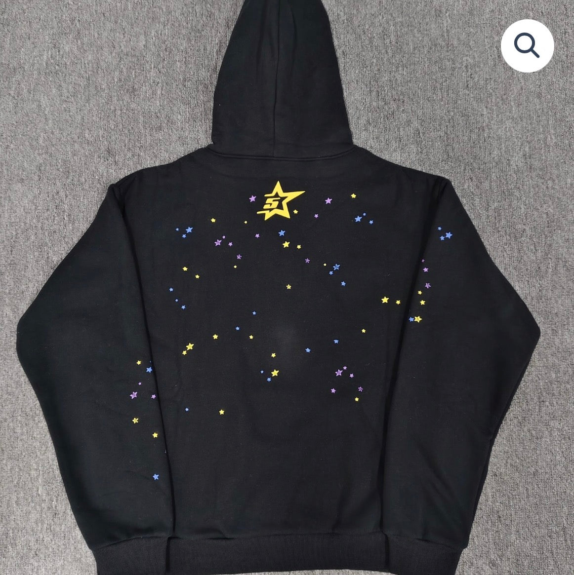 Black/Pink Spyder hoodie