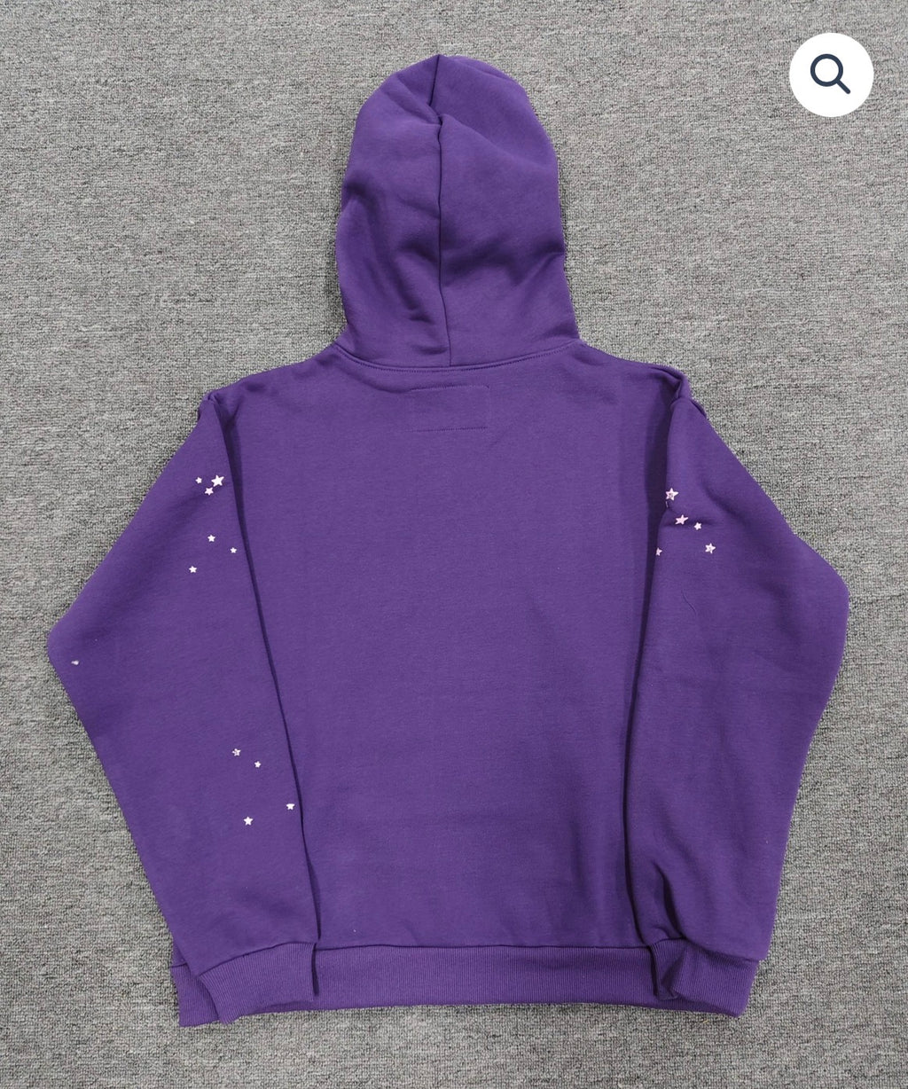 Purple Star OG Web V2 Sp5der Hoodie