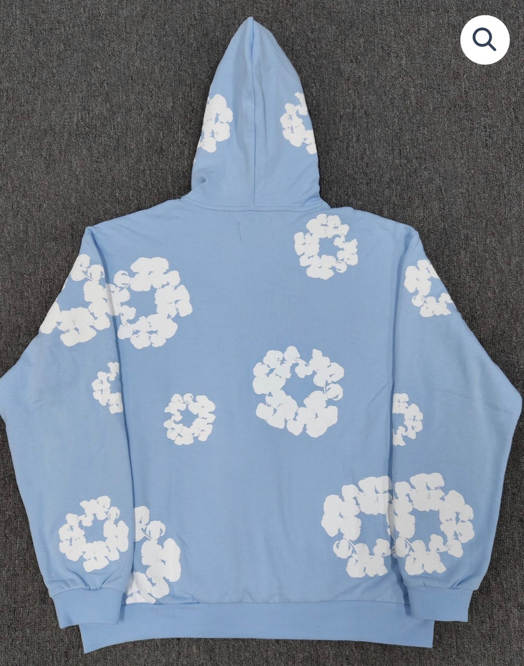Light Blue Denim Tears Hoodie