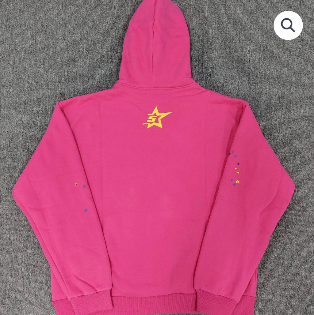 Pink Spyder Hoodie