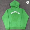 Green/White Sp5der Hoodie