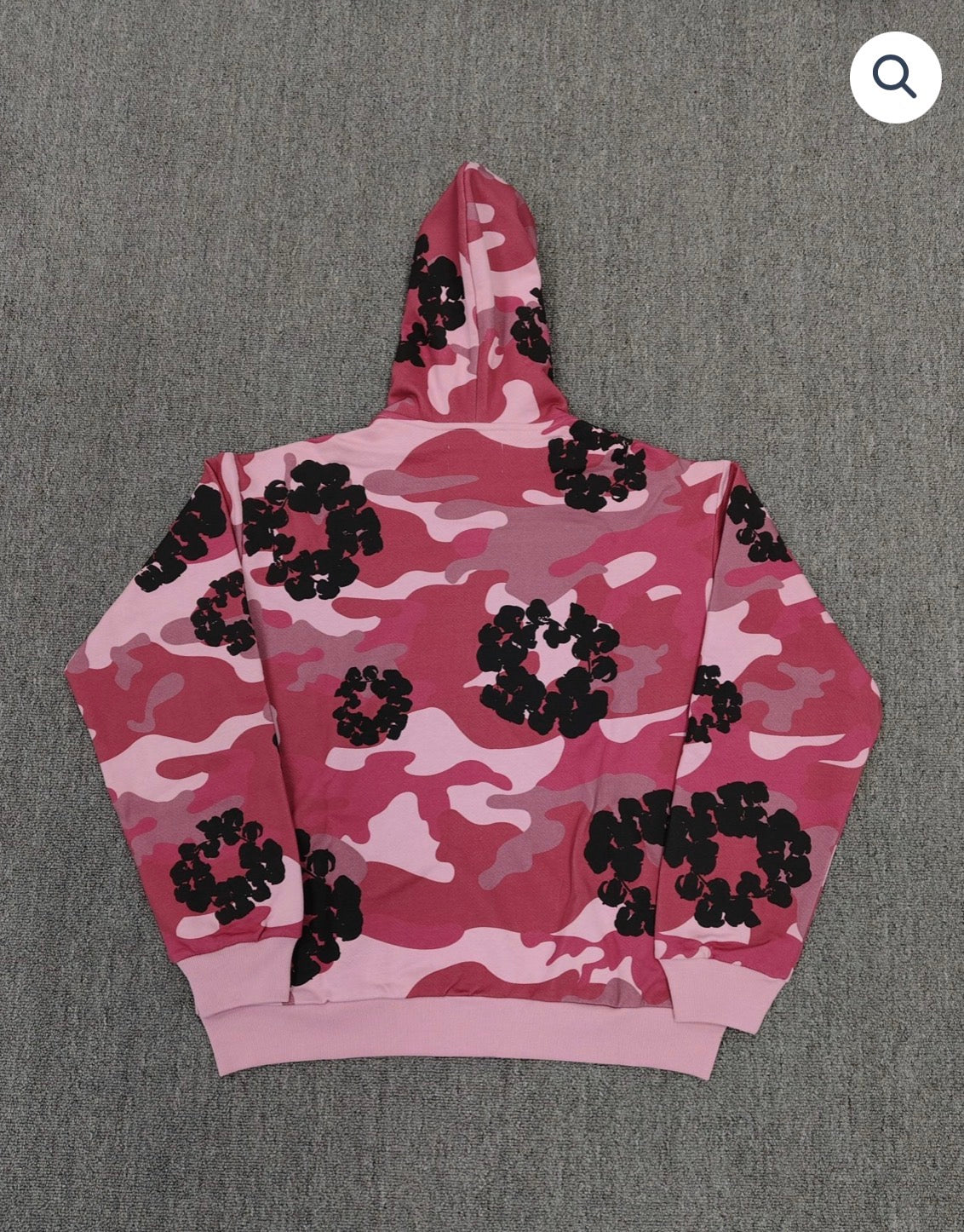 Rose Bape X Denim Tears Zip Up
