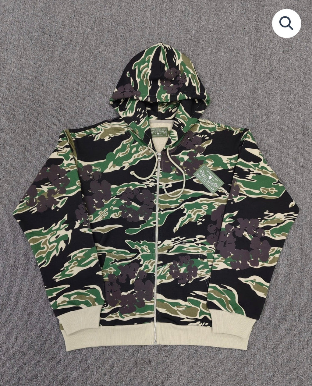 Bape X Denim Tears Zip Up